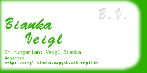 bianka veigl business card